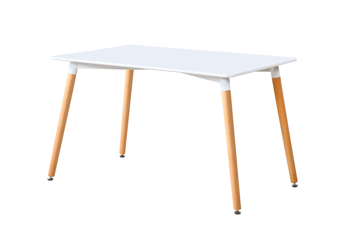 MESA COMEDOR FIJA MANILA 140 x 80 CM BLANCO / HAYA