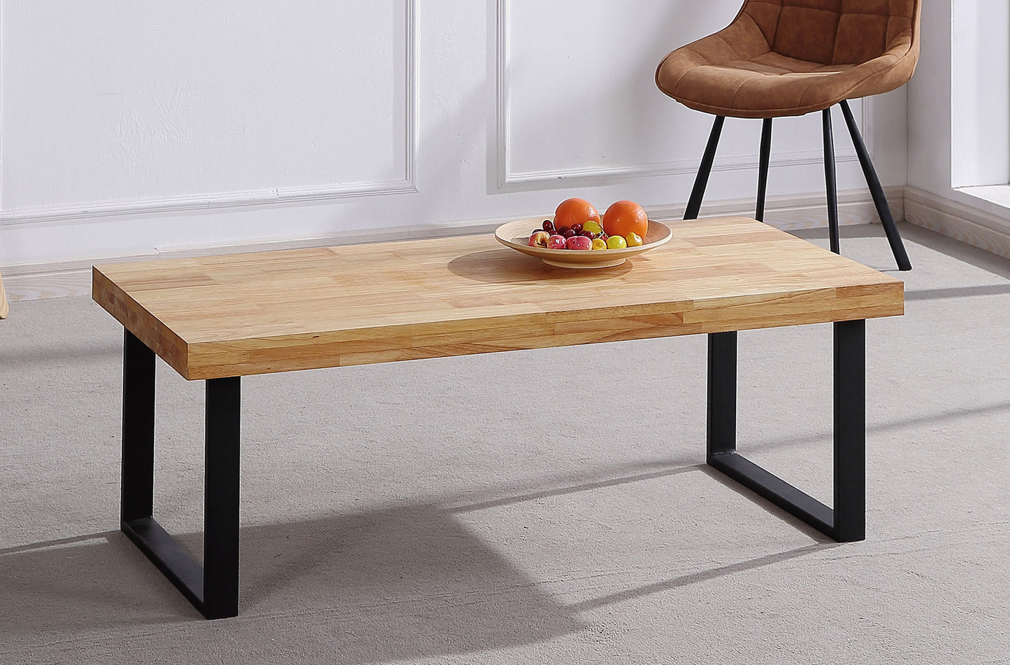 MESA CENTRO MAGMA 120 x 60 CM ROBLE NORDISH / NEGRO