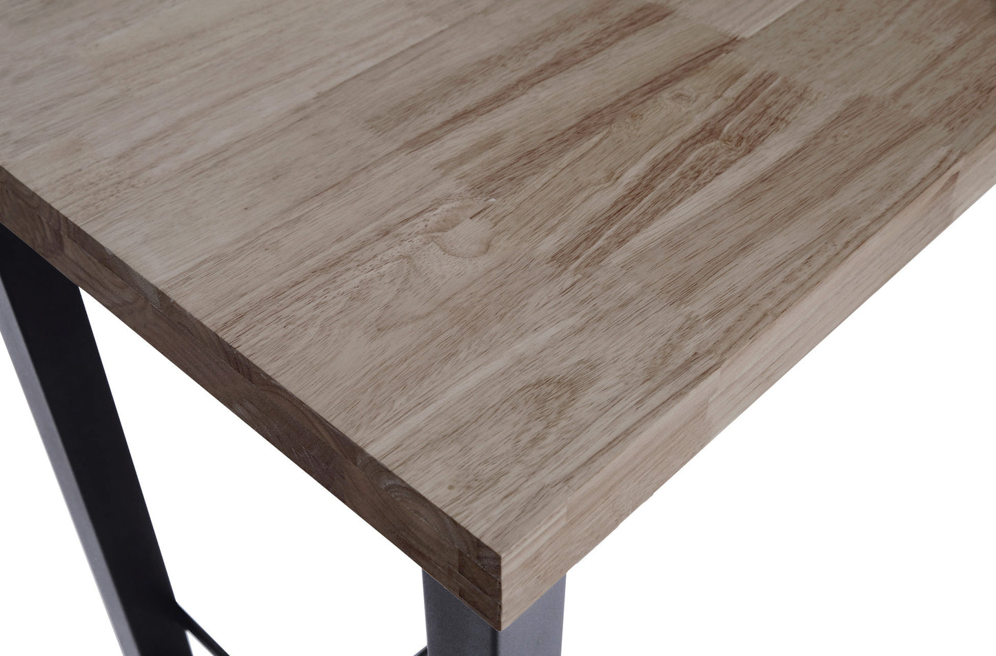 MESA ALTA EMPIRE STATE 120 x 70 CM ROBLE AMERICAN / NEGRO