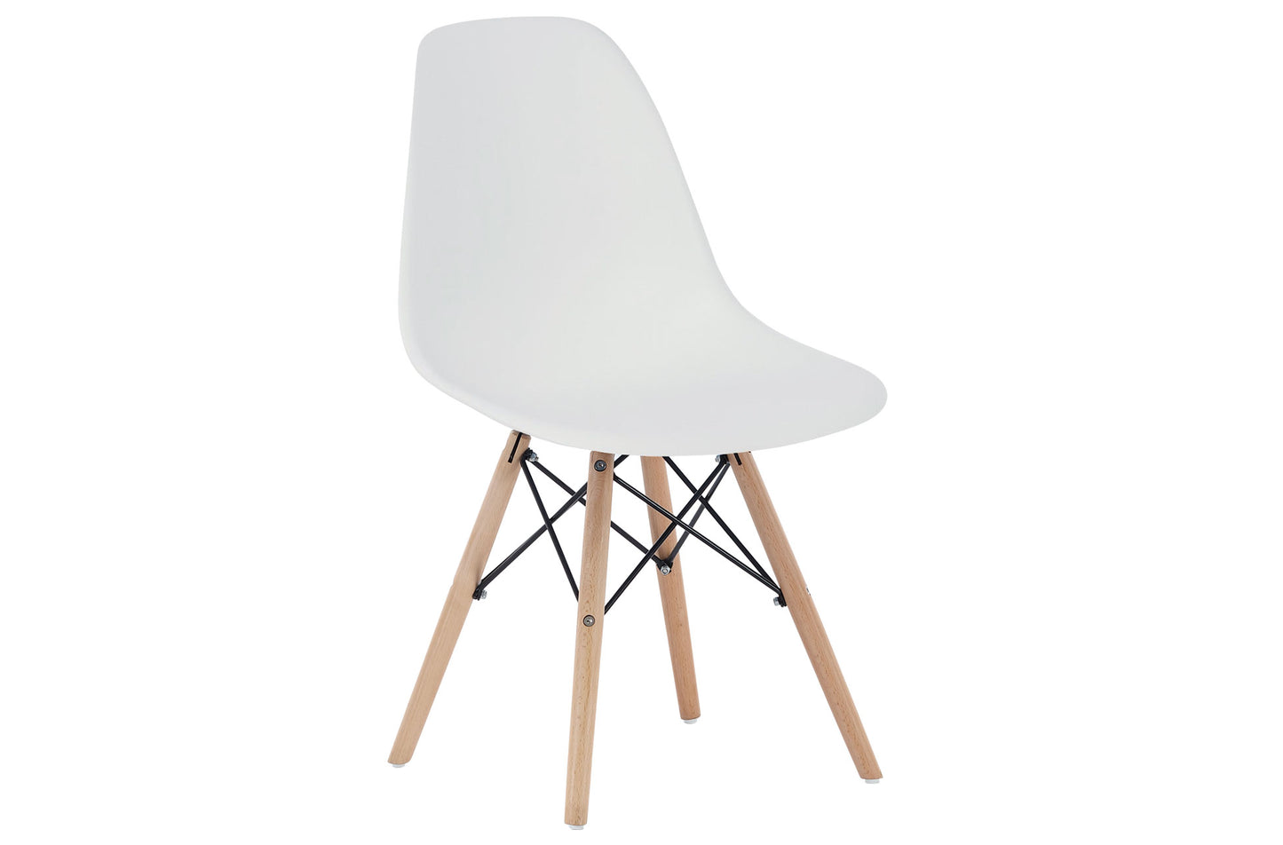 PACK x4 - SILLA COMEDOR PATA NÓRDICA MODELO THOR BLANCO