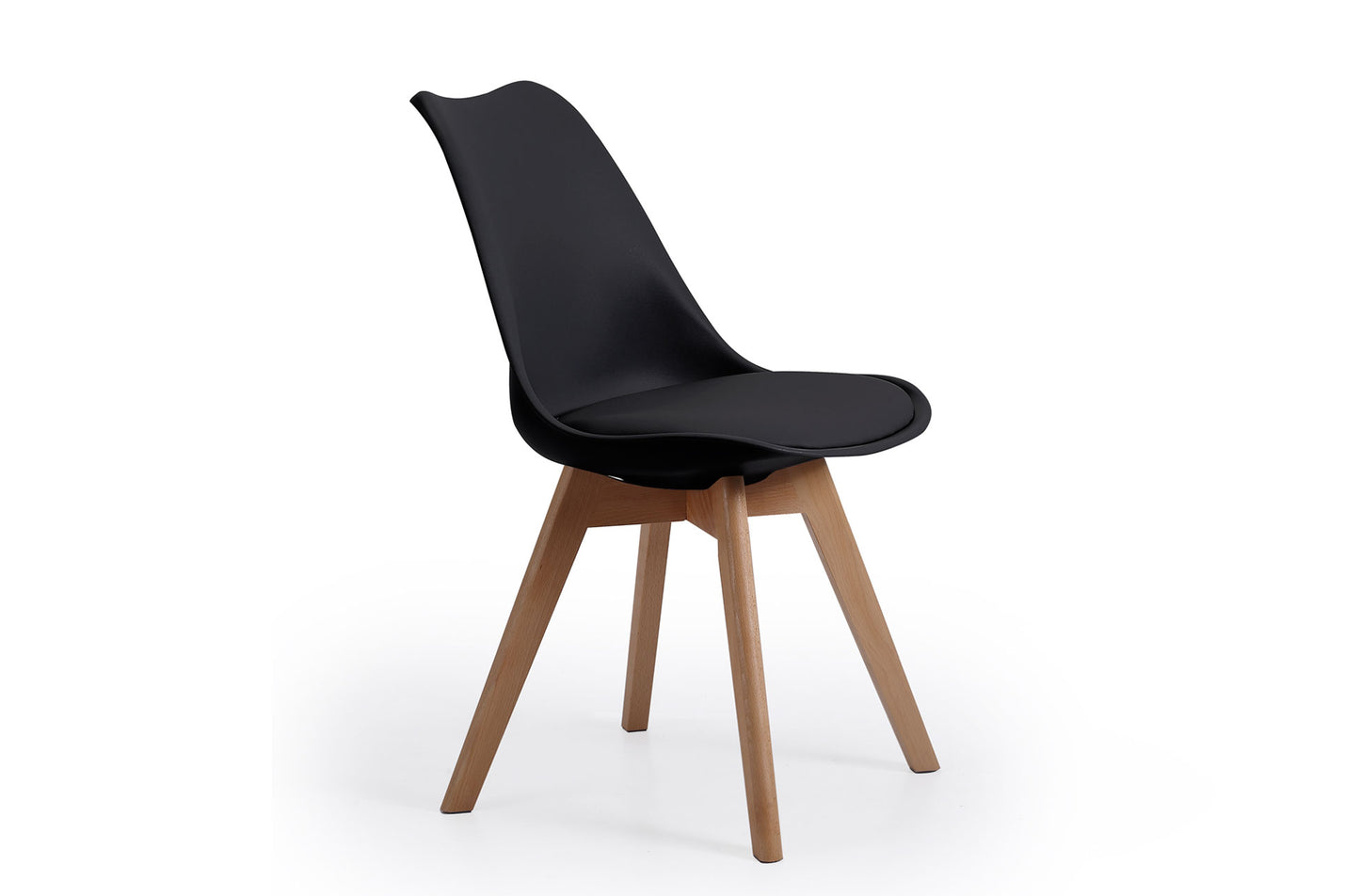 PACK x4 - SILLA COMEDOR MODELO CIRCE NEGRO