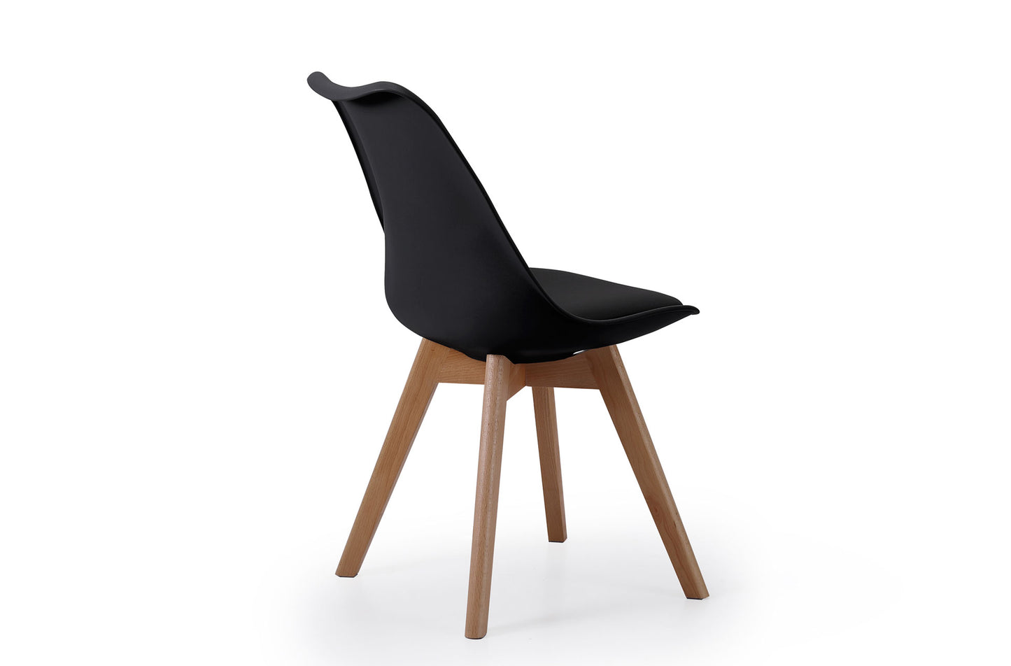 PACK x4 - SILLA COMEDOR MODELO CIRCE NEGRO
