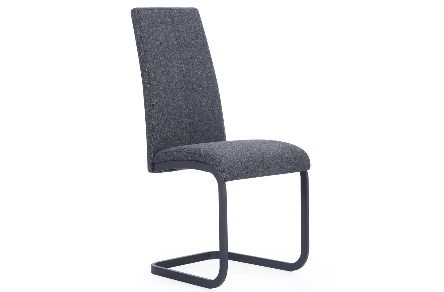 PACK x4 - SILLA COMEDOR ODÍN TEJIDO GRIS ANTRACITA