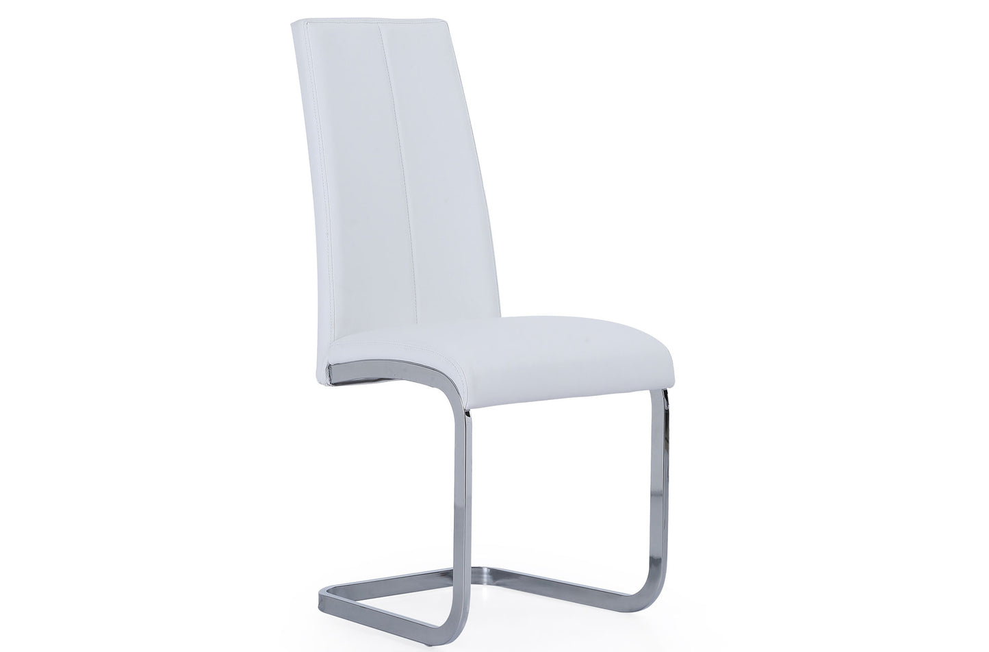 PACK x4 - SILLA COMEDOR ODÍN SÍMIL PIEL BLANCO