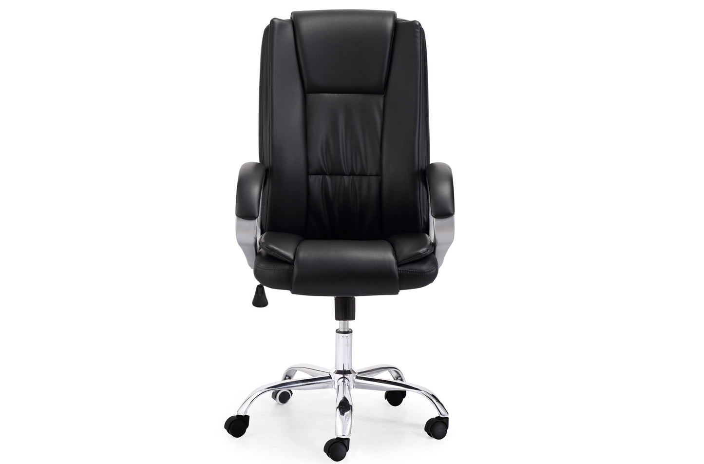 SILLÓN DESPACHO METEOR SÍMIL PIEL NEGRO