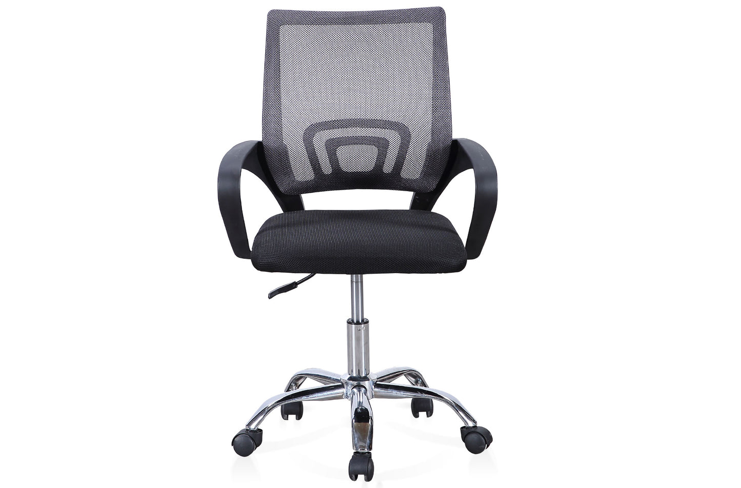 SILLA DE OFICINA GIRATORIA MODELO MARS NEGRO / GRIS