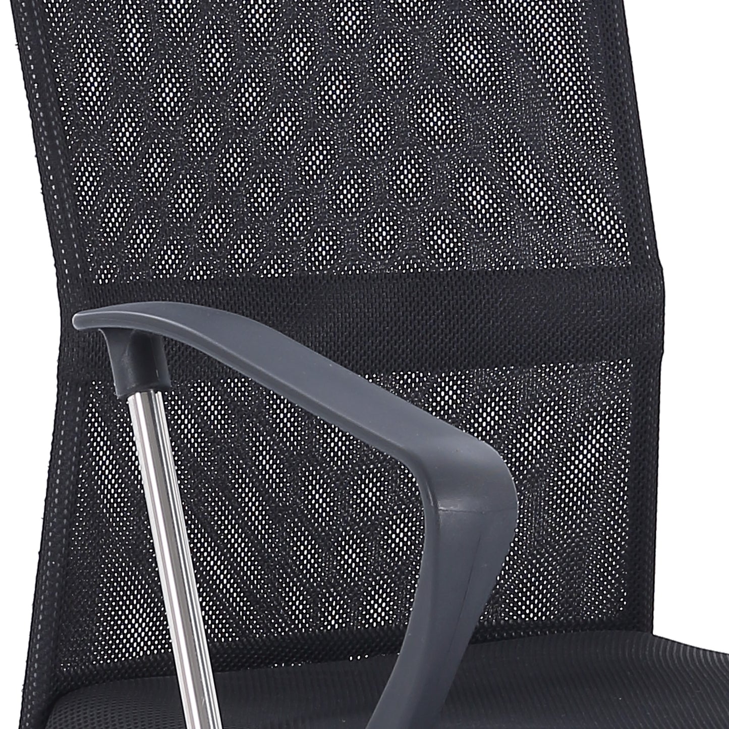 SILLÓN GIRATORIO COACH RED TRANSPIRABLE NEGRO