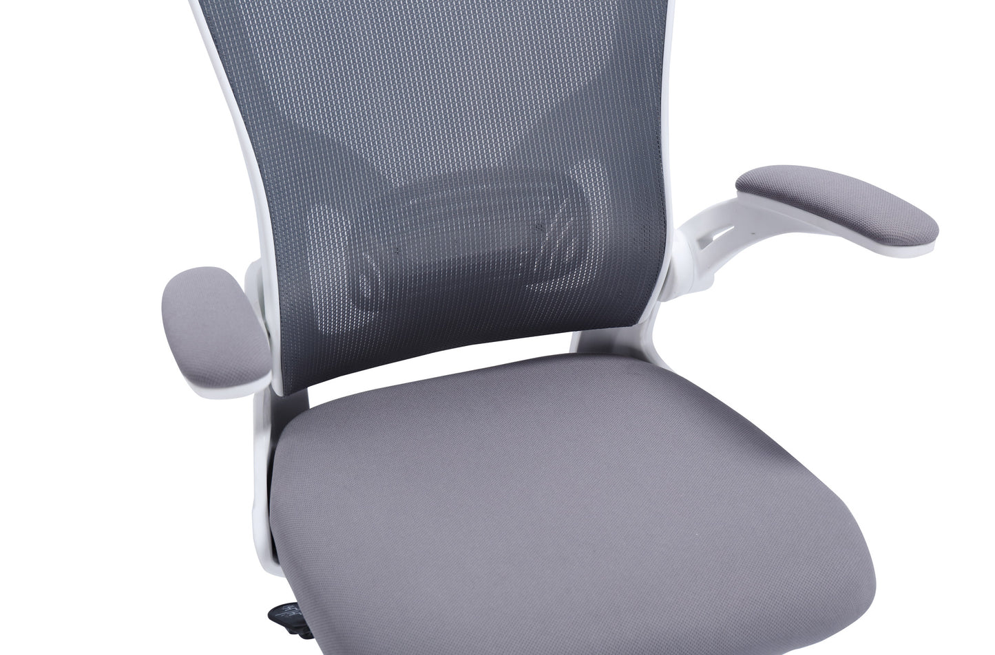 SILLA GIRATORIA ORBIT TRANSPIRABLE GRIS / ESTRUCTURA BLANCA