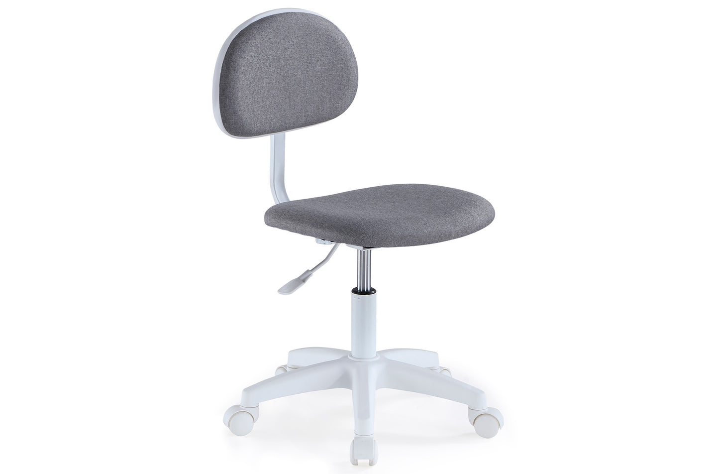 SILLA GIRATORIA DE ESCRITORIO JUVENIL POLARIS GRIS / BLANCO