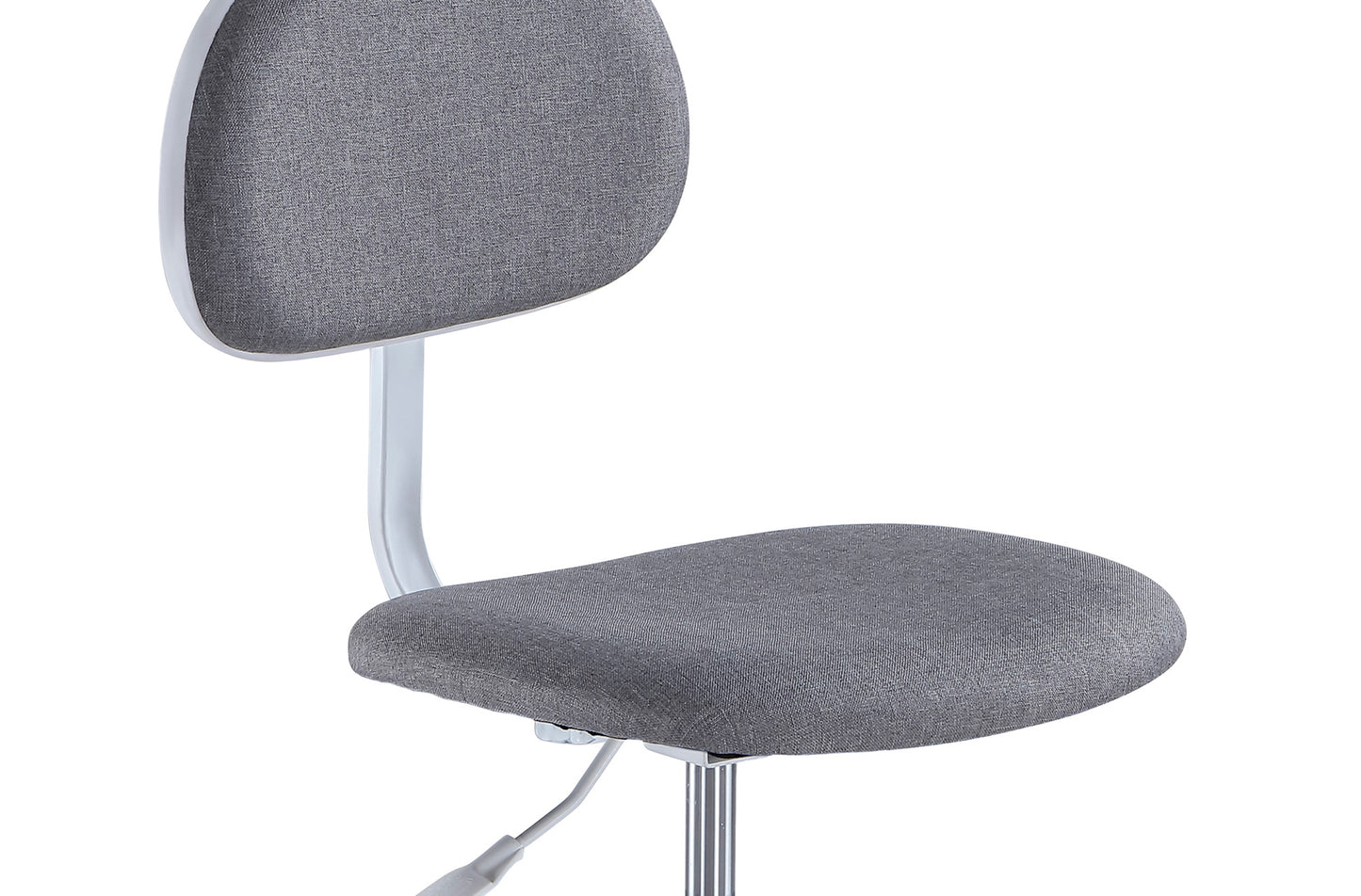 SILLA GIRATORIA DE ESCRITORIO JUVENIL POLARIS GRIS / BLANCO