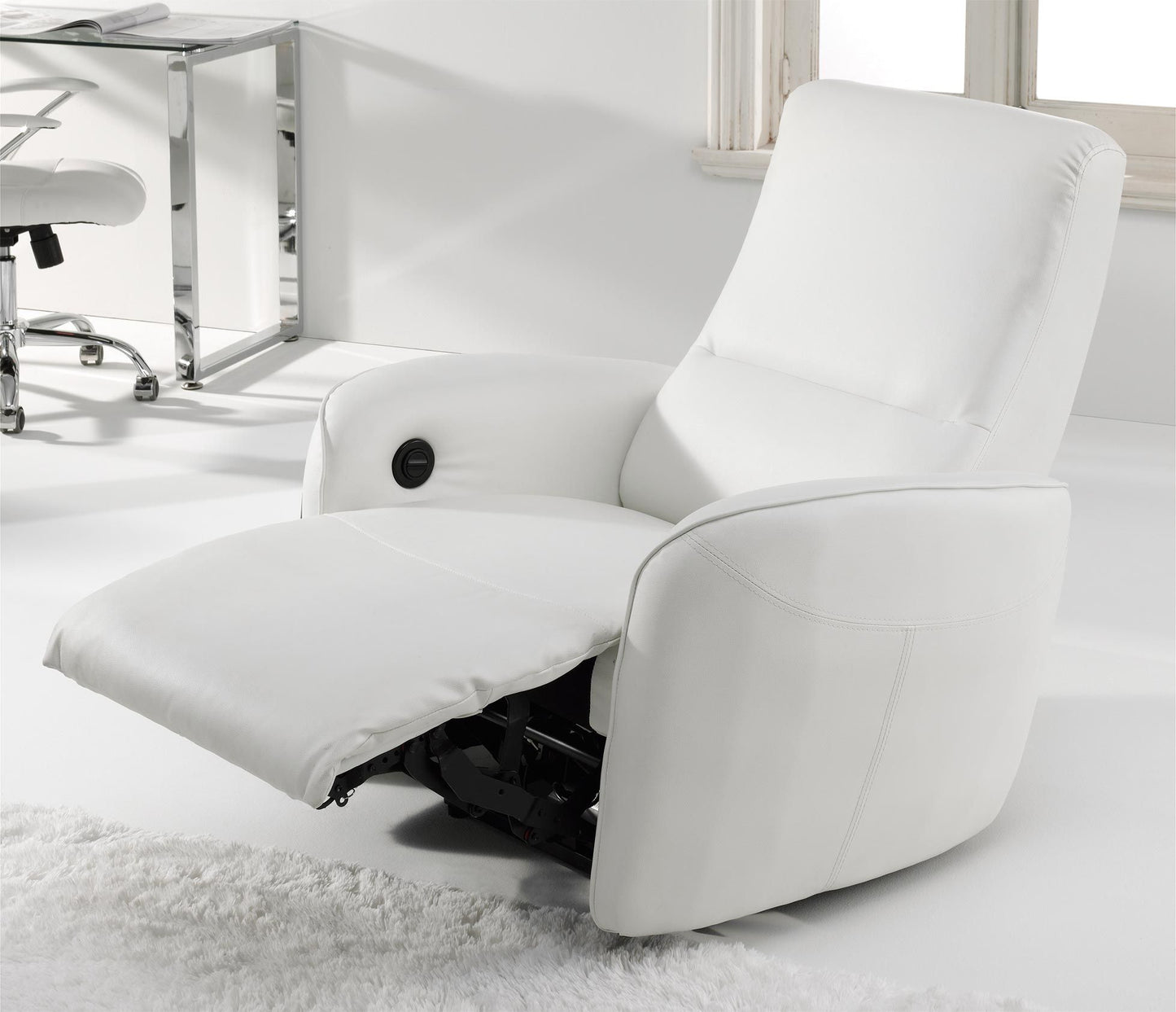 SILLÓN RELAX MODELO SONNET BLANCO
