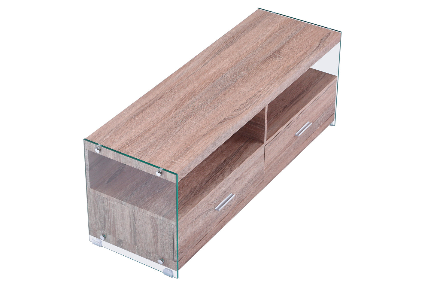 MESA TV RED CARPET ROBLE / CRISTAL
