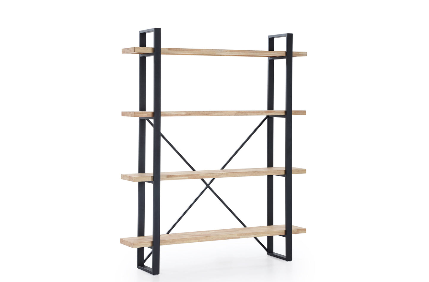 ESTANTERIA ALTA RISE ROBLE NORDISH / NEGRO