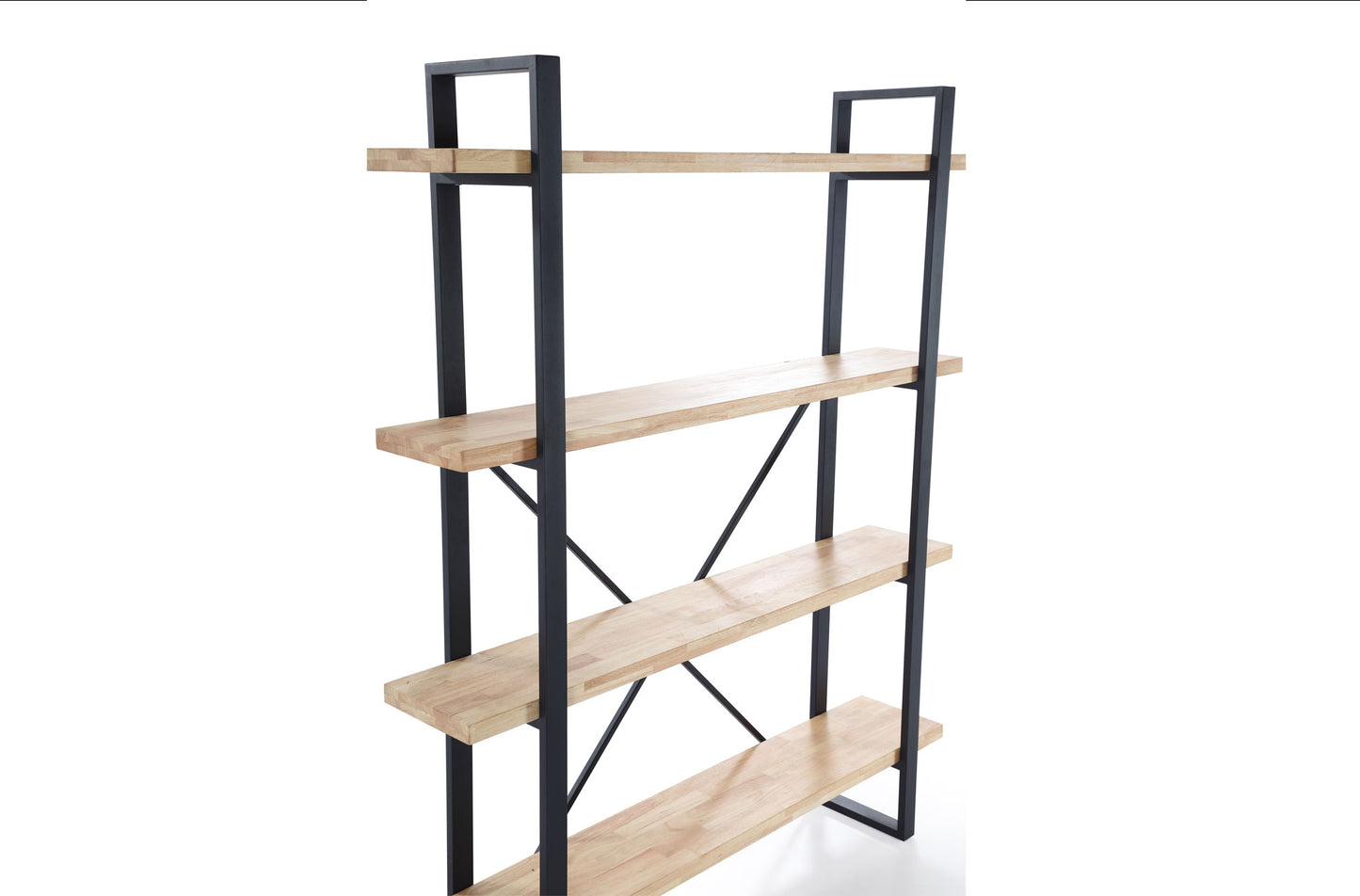 ESTANTERIA ALTA RISE ROBLE NORDISH / NEGRO