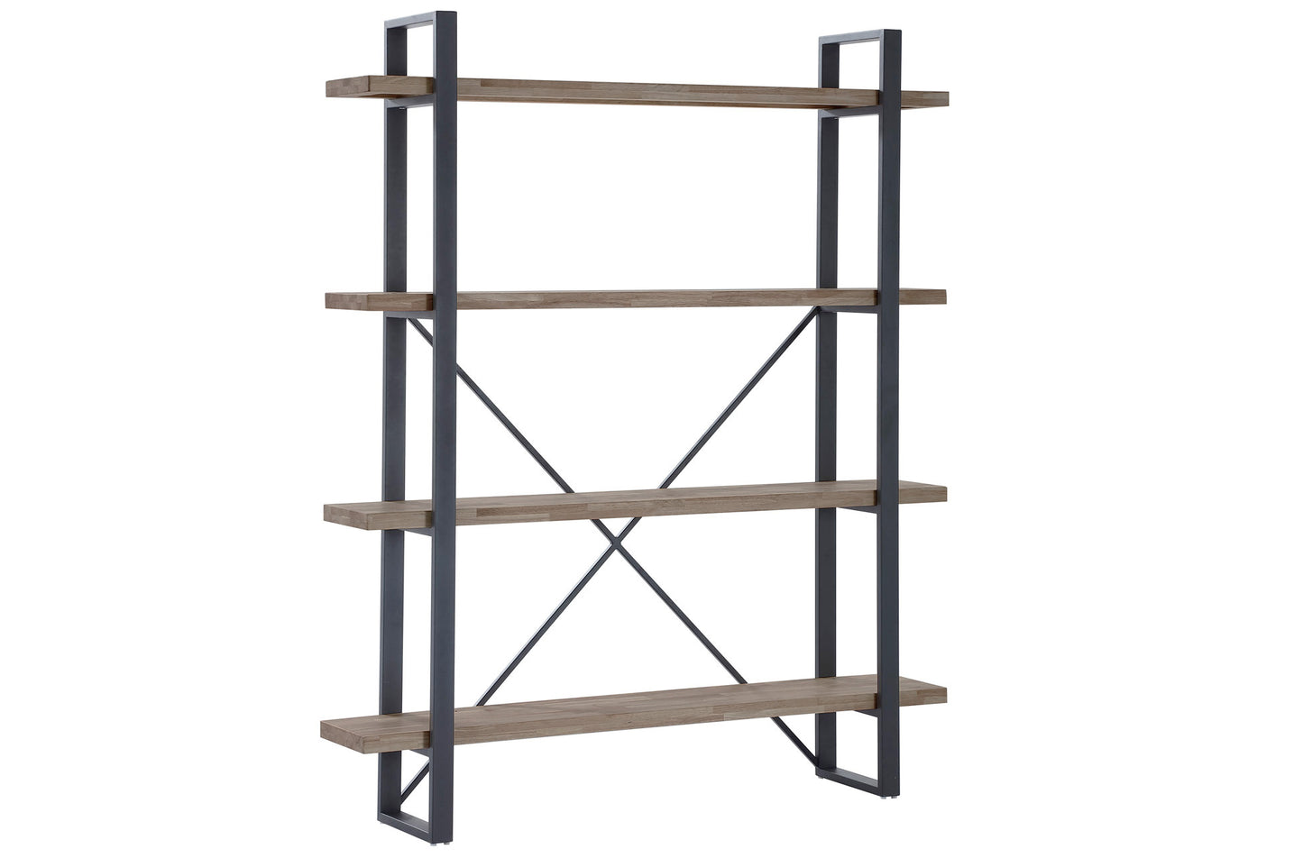 ESTANTERIA ALTA RISE ROBLE AMERICAN / NEGRO