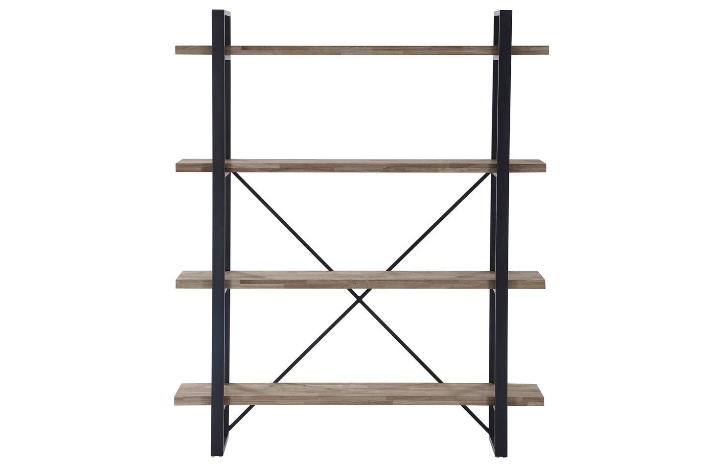 ESTANTERIA ALTA RISE ROBLE AMERICAN / NEGRO