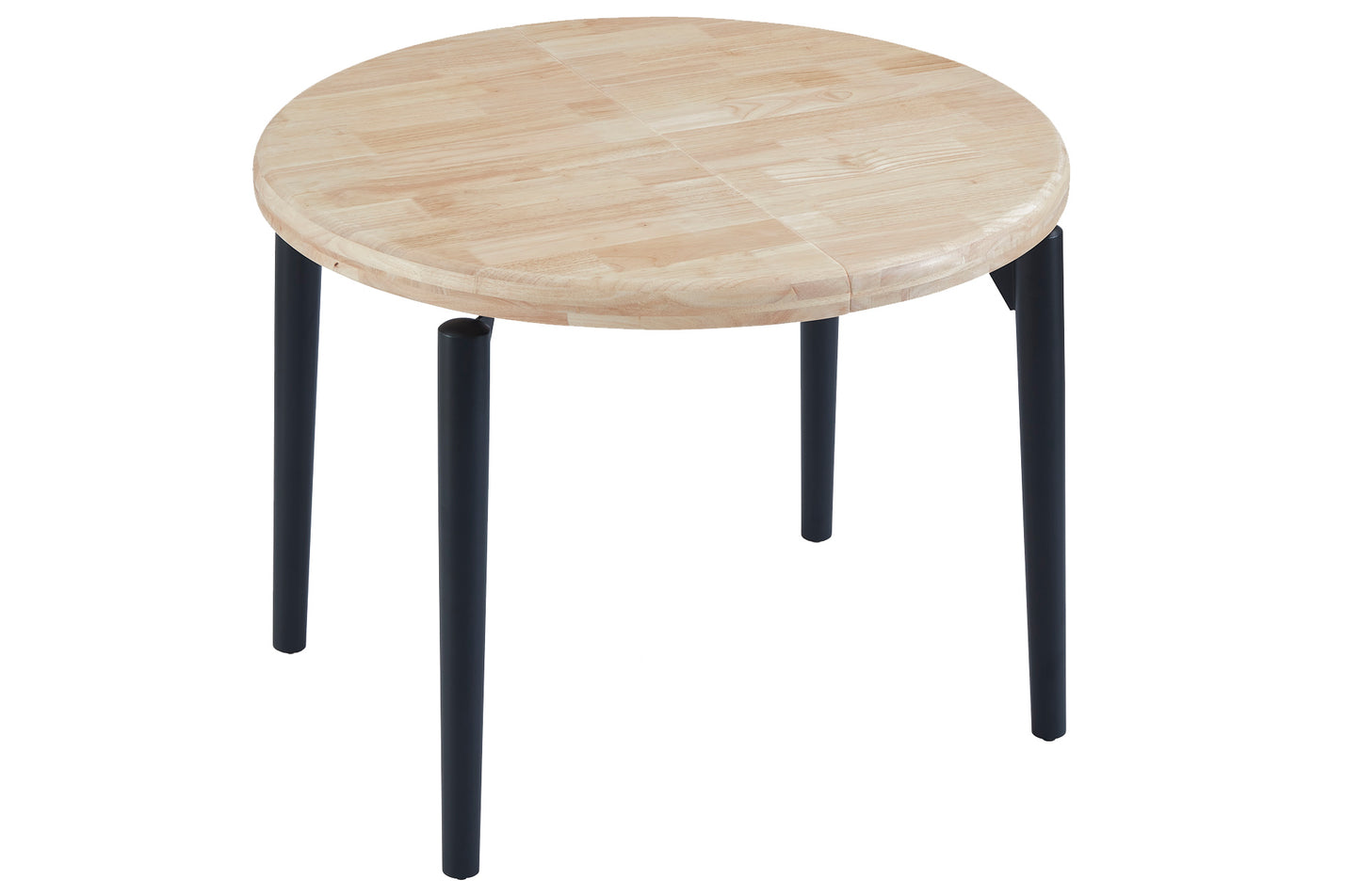 MESA COMEDOR REDONDA EXTENSIBLE 100/140/180 CM BORA BORA NORDISH / NEGRO