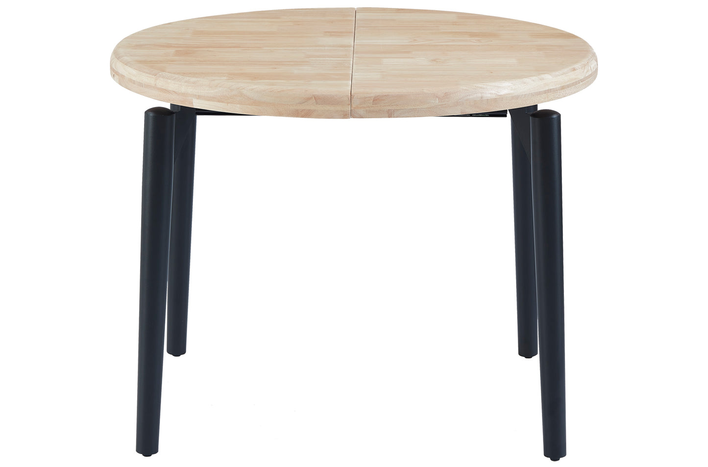 MESA COMEDOR REDONDA EXTENSIBLE 100/140/180 CM BORA BORA NORDISH / NEGRO