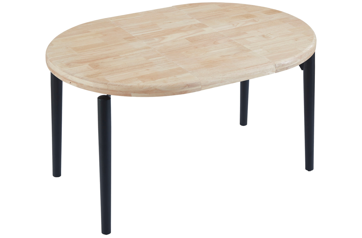 MESA COMEDOR REDONDA EXTENSIBLE 100/140/180 CM BORA BORA NORDISH / NEGRO