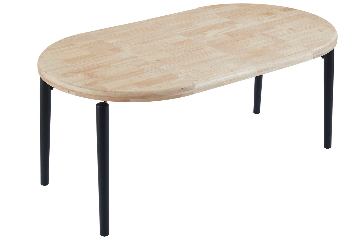MESA COMEDOR REDONDA EXTENSIBLE 100/140/180 CM BORA BORA NORDISH / NEGRO