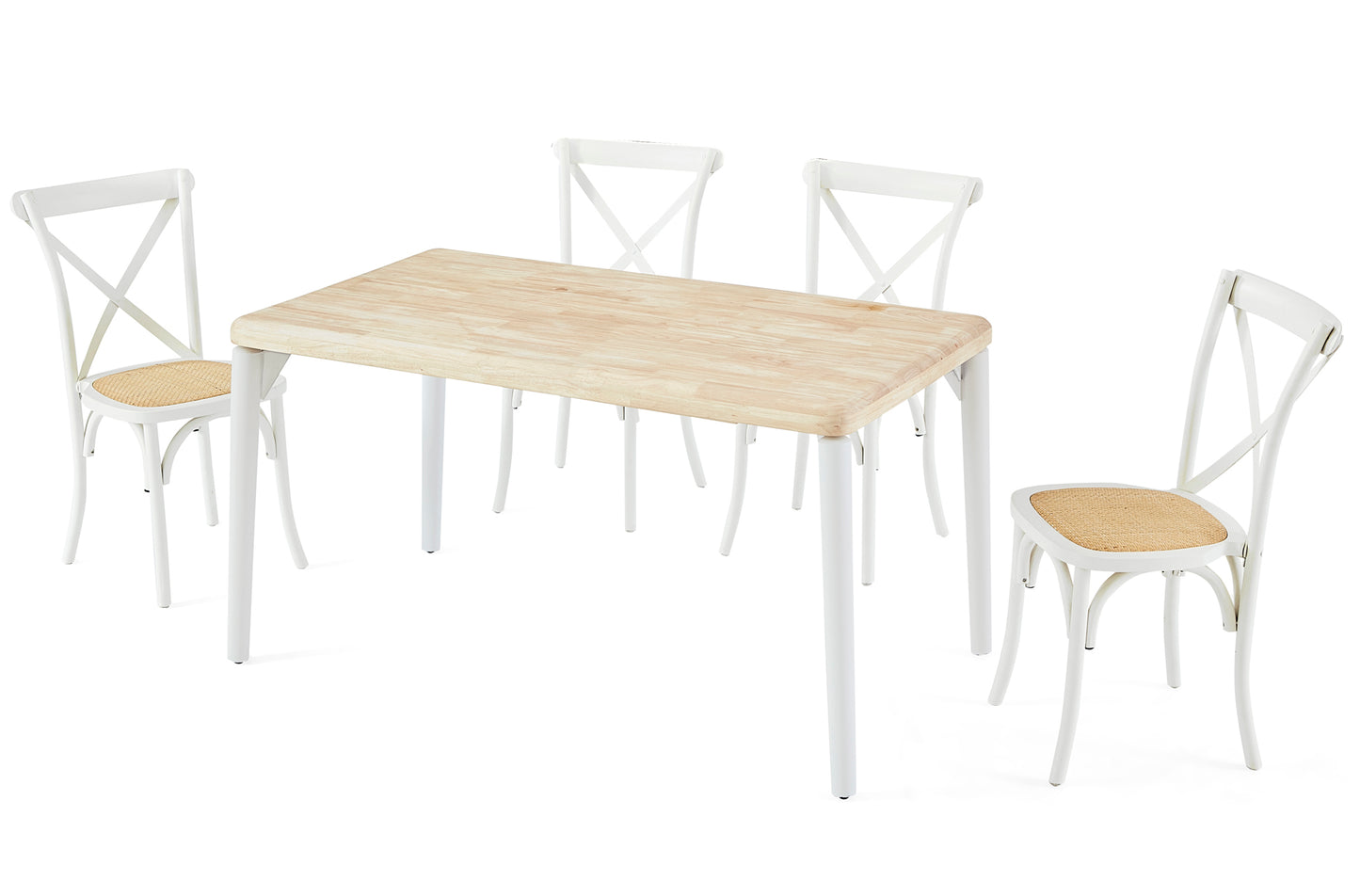 MESA COMEDOR FIJA KIOTO 140 x 80 CM NORDISH / BLANCO