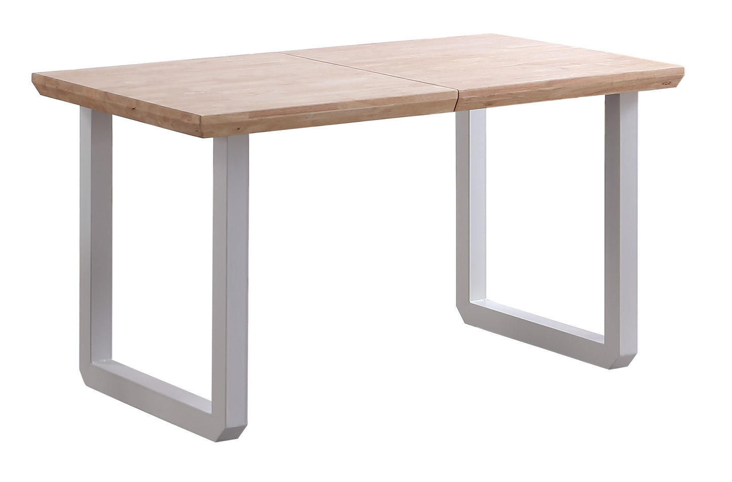 MESA COMEDOR EXTENSIBLE ROMA 140/180/220 x 80 CM ROBLE NORDISH / BLANCO