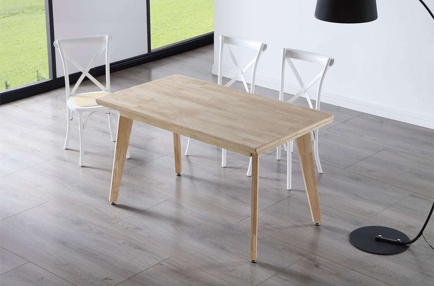 MESA COMEDOR FIJA GENOVA 150 x 90 CM MADERA ROBLE NORDISH