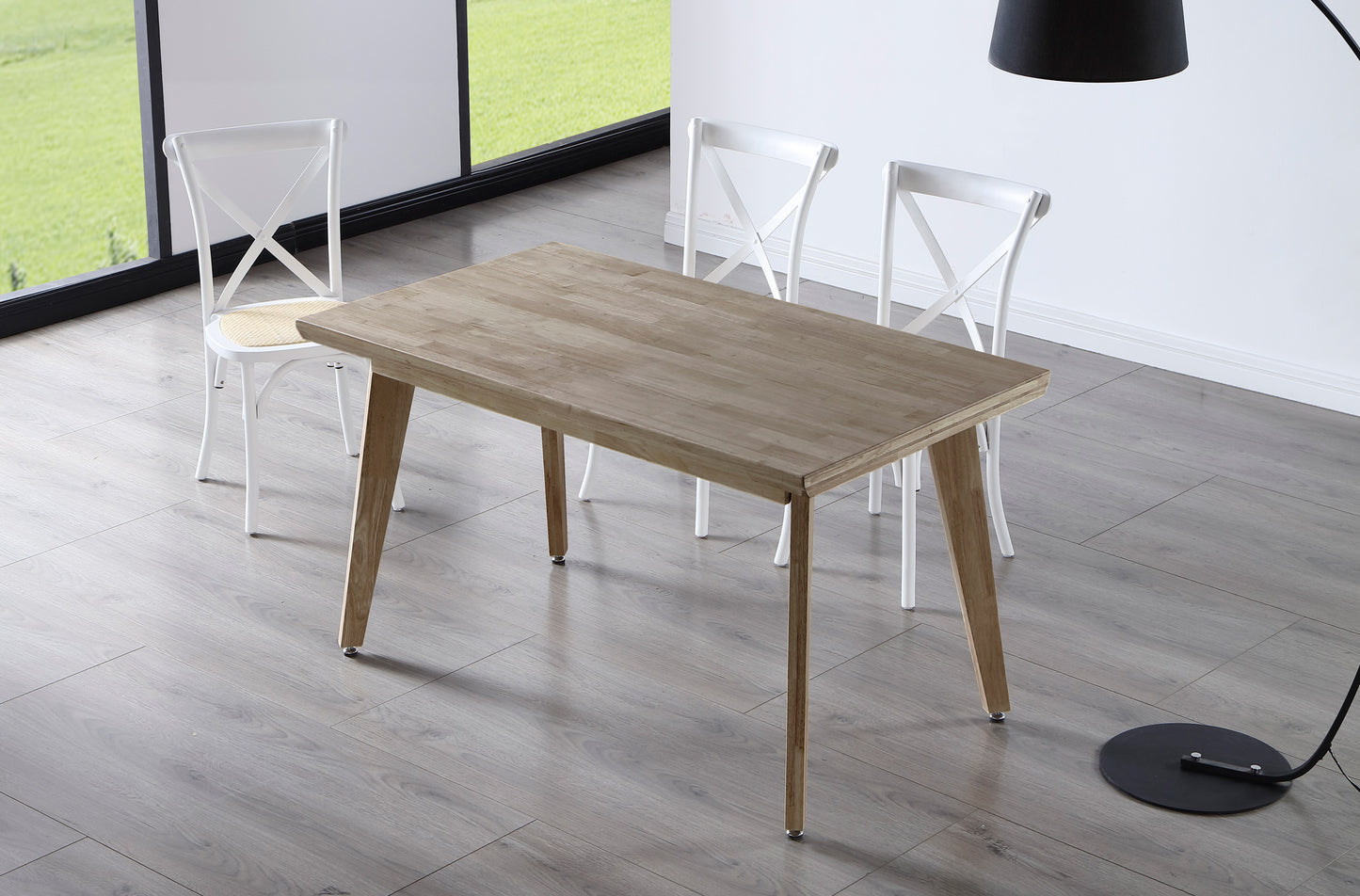 MESA COMEDOR FIJA GENOVA 150 x 90 CM MADERA ROBLE HONEY