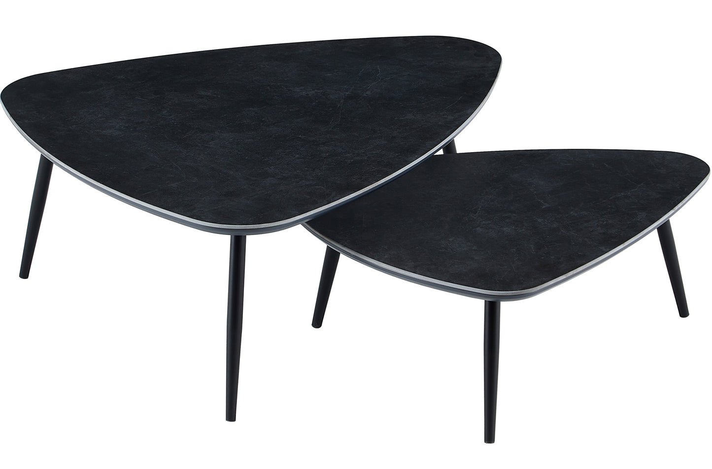 MESA CENTRO NIDO YIN CERAMIC NEGRO / NEGRO