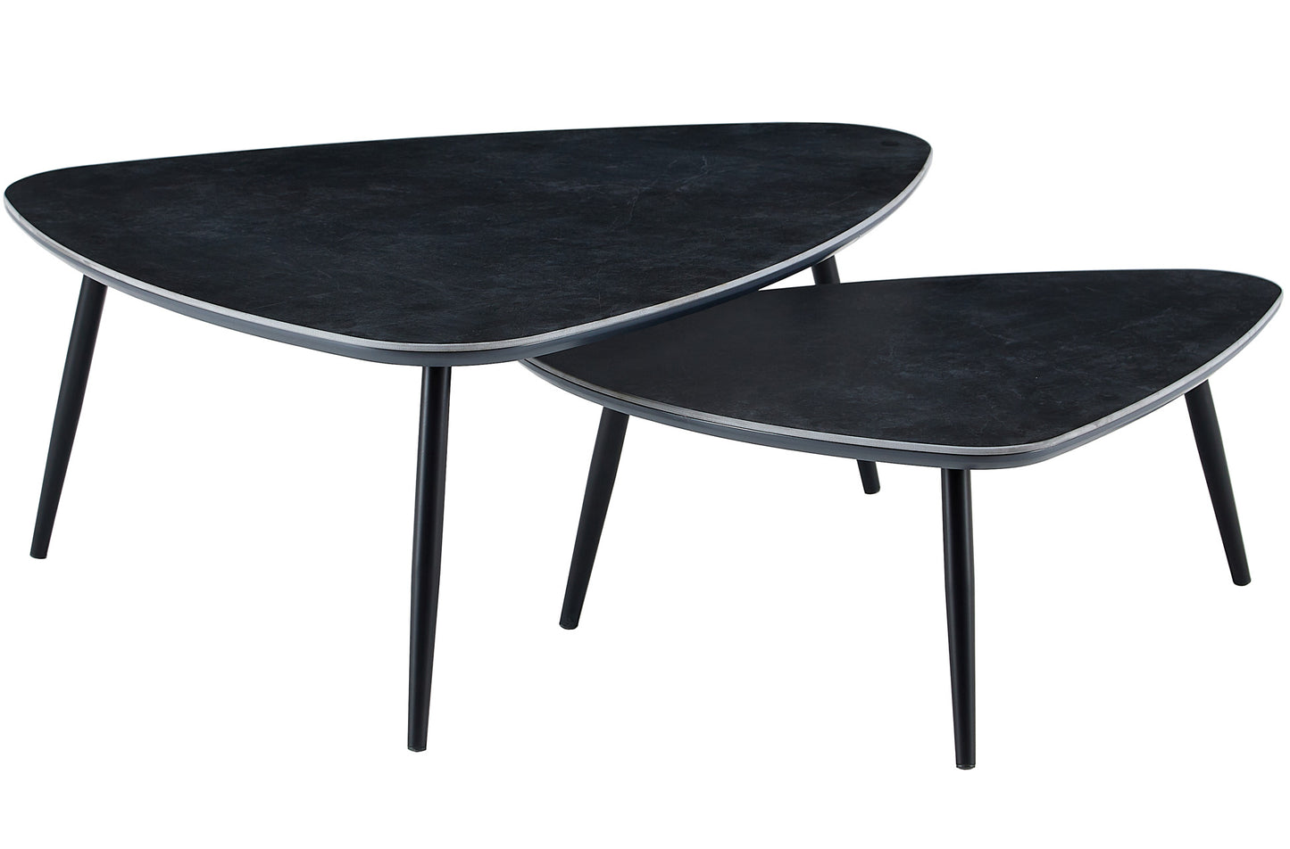 MESA CENTRO NIDO YIN CERAMIC NEGRO / NEGRO