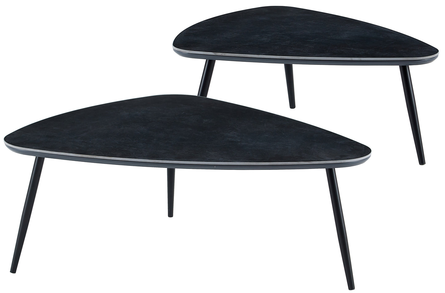 MESA CENTRO NIDO YIN CERAMIC NEGRO / NEGRO