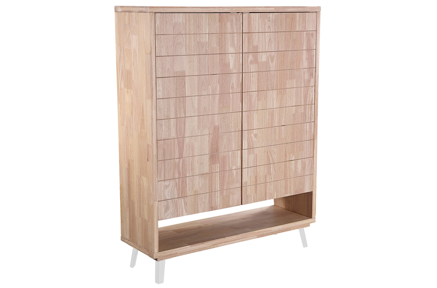 CONSOLA ALTA INFINITY 120 x 40 CM ROBLE NORDISH / BLANCO