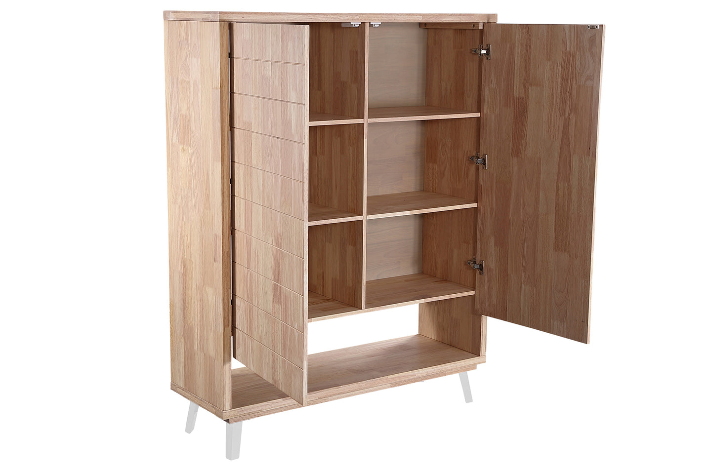 CONSOLA ALTA INFINITY 120 x 40 CM ROBLE NORDISH / BLANCO