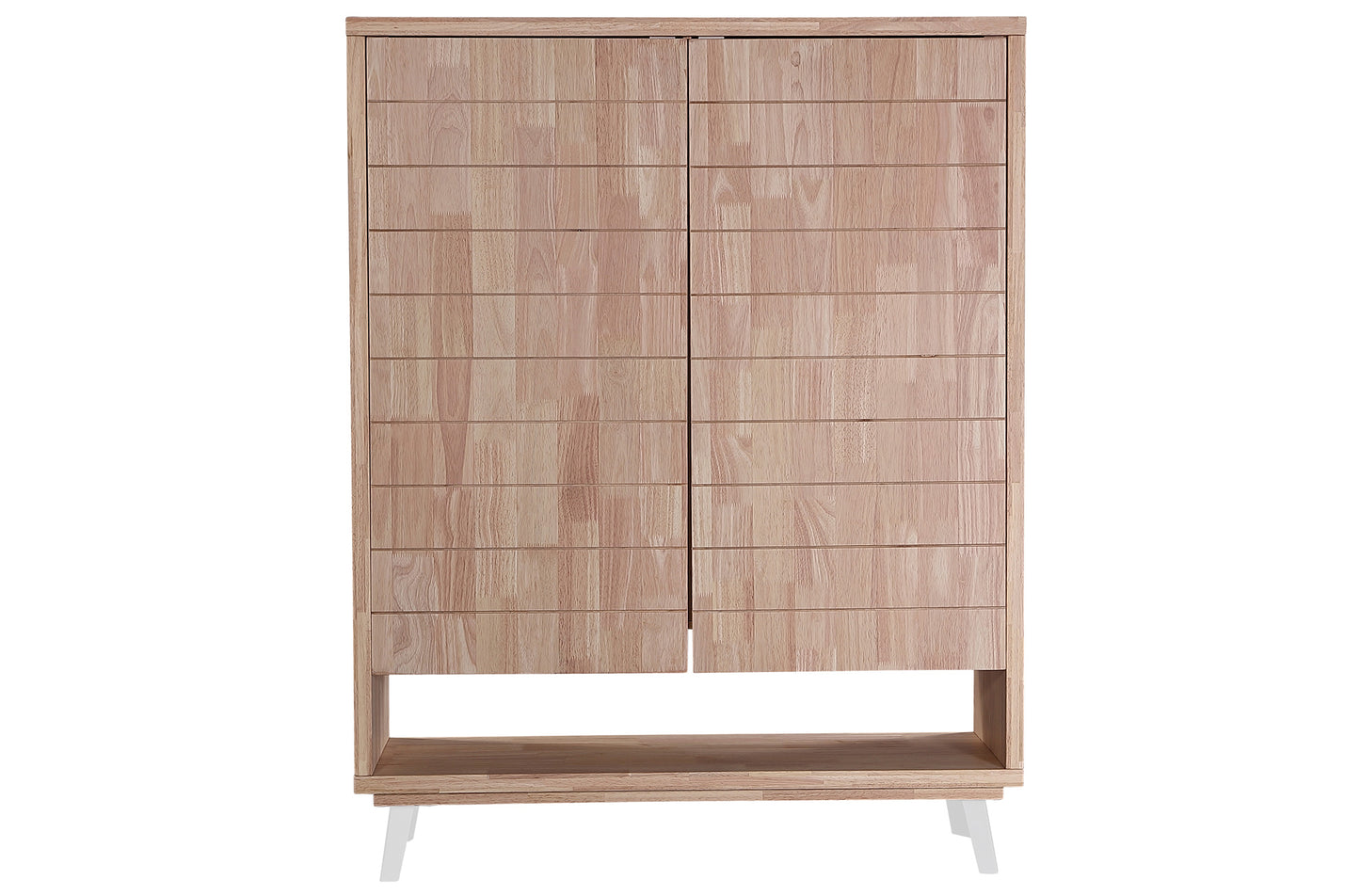 CONSOLA ALTA INFINITY 120 x 40 CM ROBLE NORDISH / BLANCO