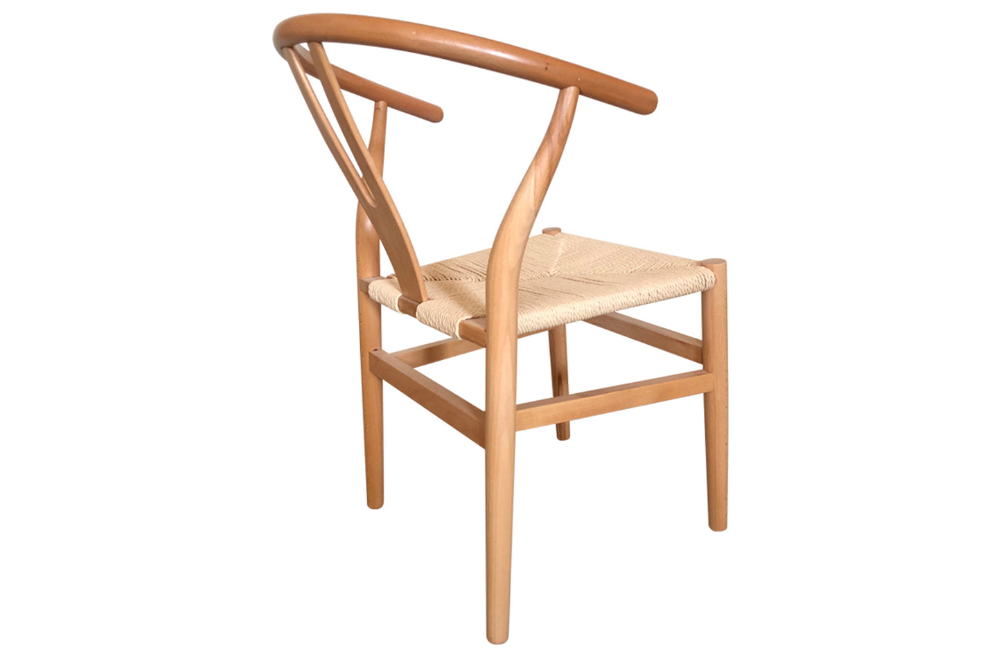 PACK x2 - SILLA COMEDOR MADERA HADES NATURAL CLARO / CUERDA