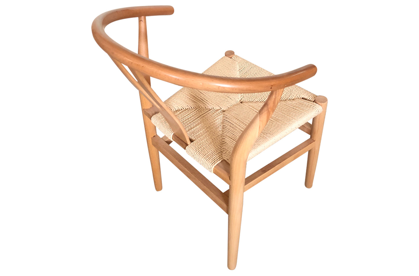 PACK x2 - SILLA COMEDOR MADERA HADES NATURAL CLARO / CUERDA