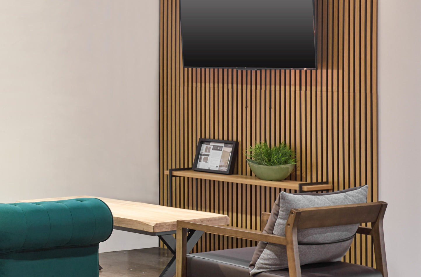 PANEL ACUSTICO SONATA NORDISH / NEGRO 60 x 120 CM