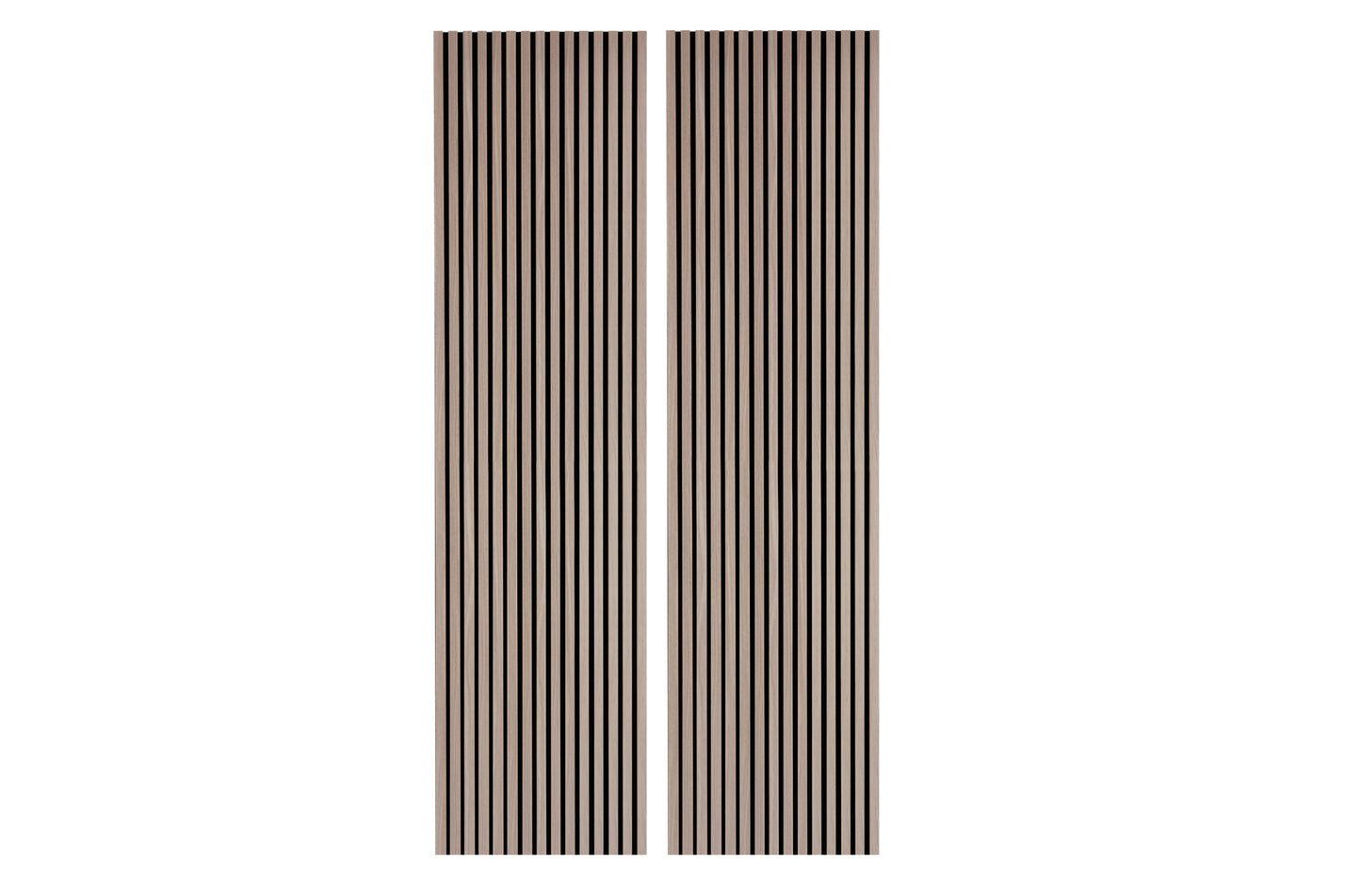 PANEL ACUSTICO SONATA HONEY / NEGRO 60 x 240 CM