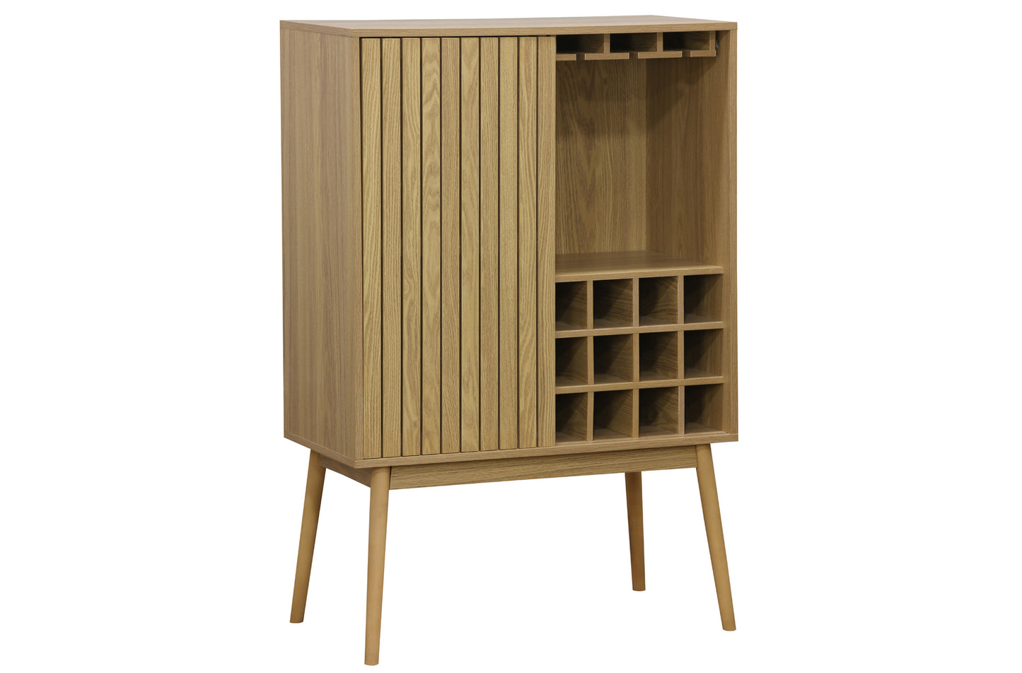 CONSOLA BOTELLERO BALANCE 80 x 40 CM CHAPA FRESNO