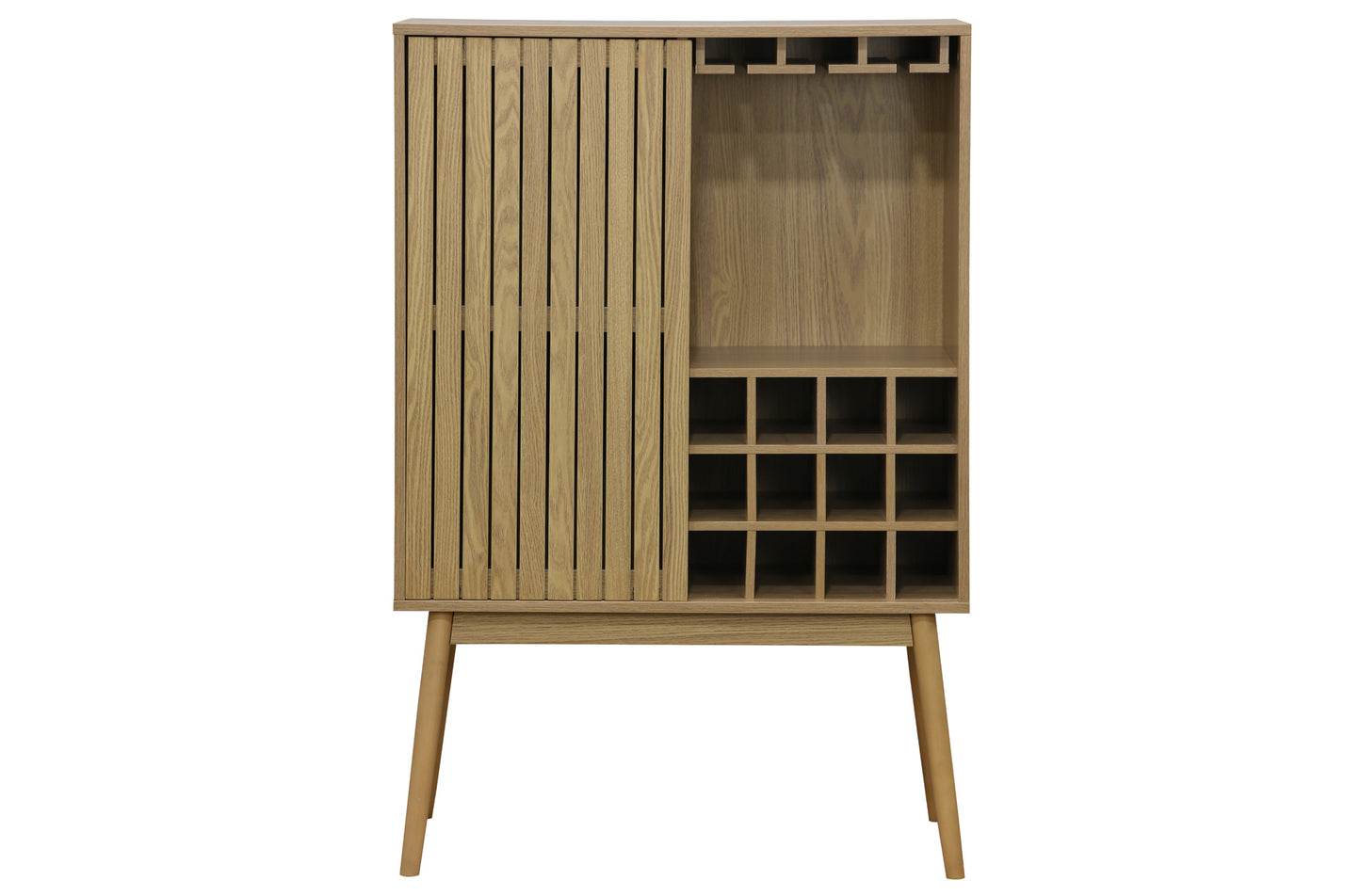CONSOLA BOTELLERO BALANCE 80 x 40 CM CHAPA FRESNO