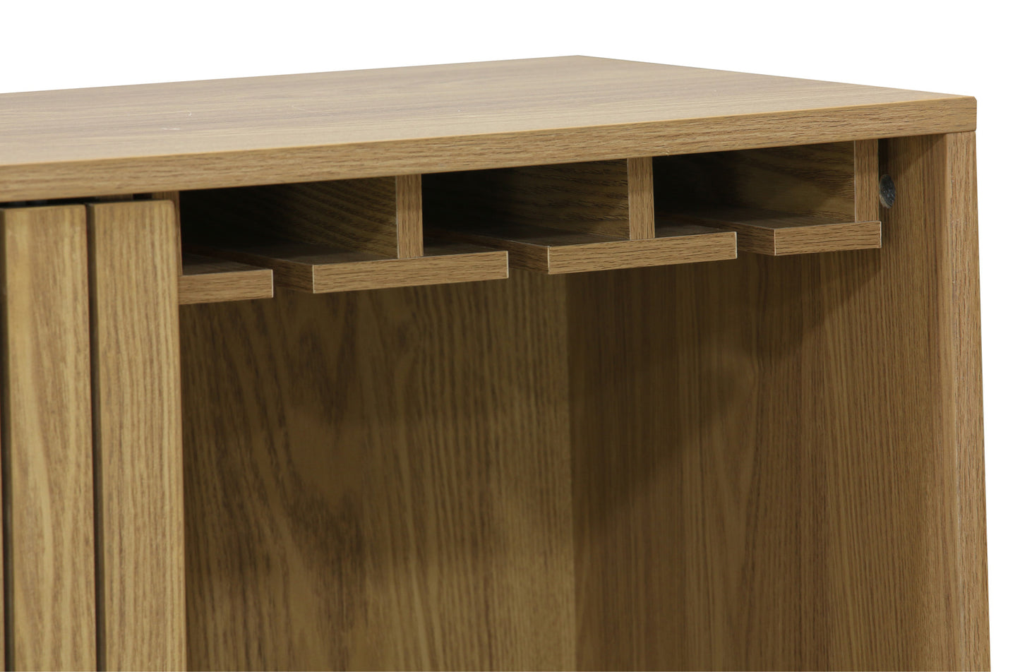CONSOLA BOTELLERO BALANCE 80 x 40 CM CHAPA FRESNO