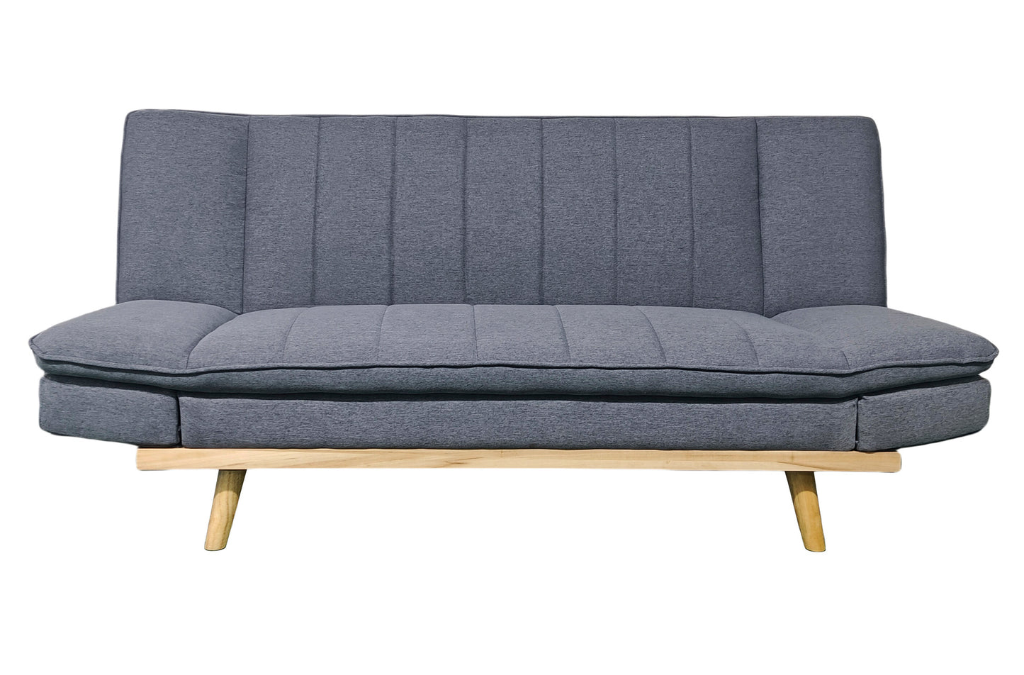 PACK x4 - SILLA COMEDOR HERMES TEJIDO GRIS / OAK
