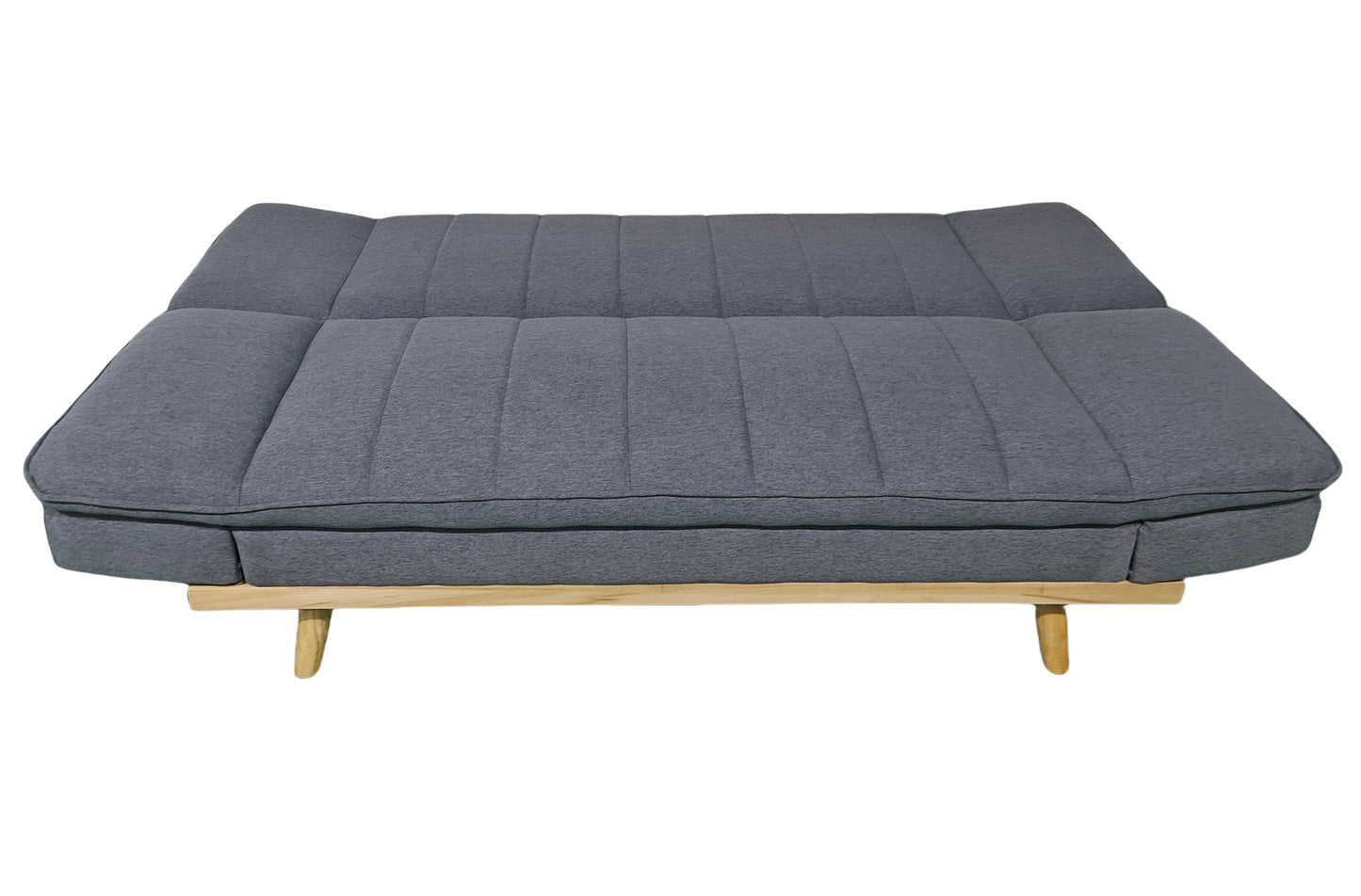 PACK x4 - SILLA COMEDOR HERMES TEJIDO GRIS / OAK