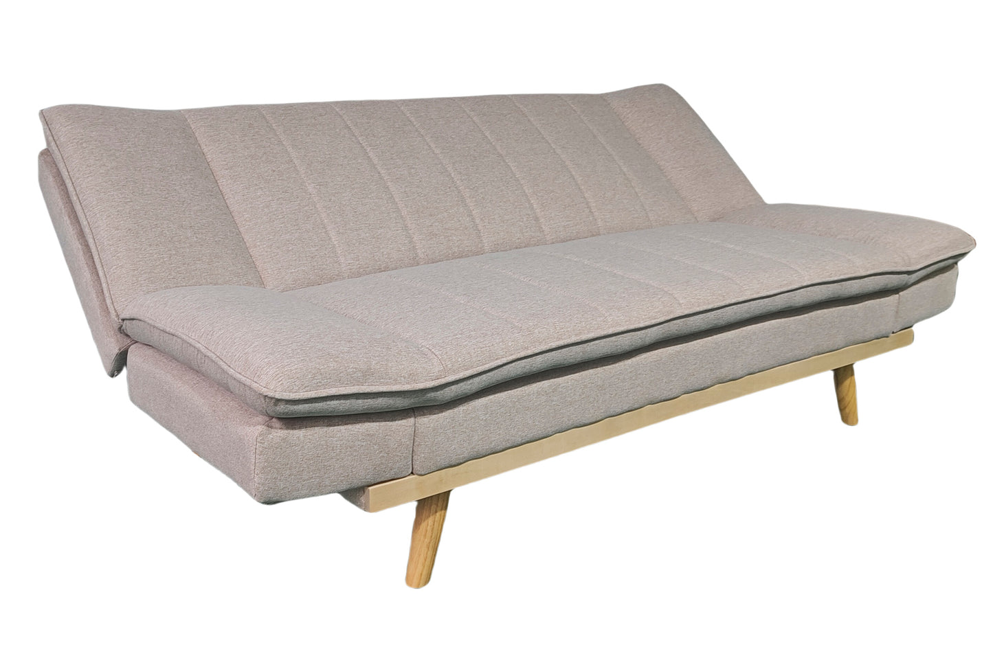 PACK x4 - SILLA COMEDOR HERMES TEJIDO GRIS / OAK