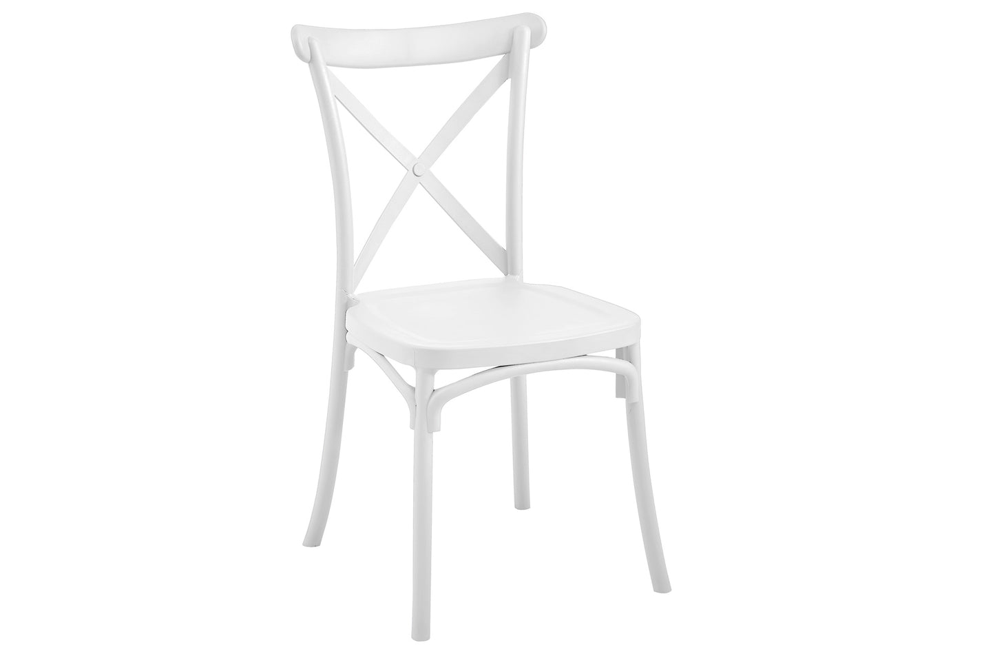 PACK x2 - SILLA POLIPROPILENO LEVIATÁN BLANCO
