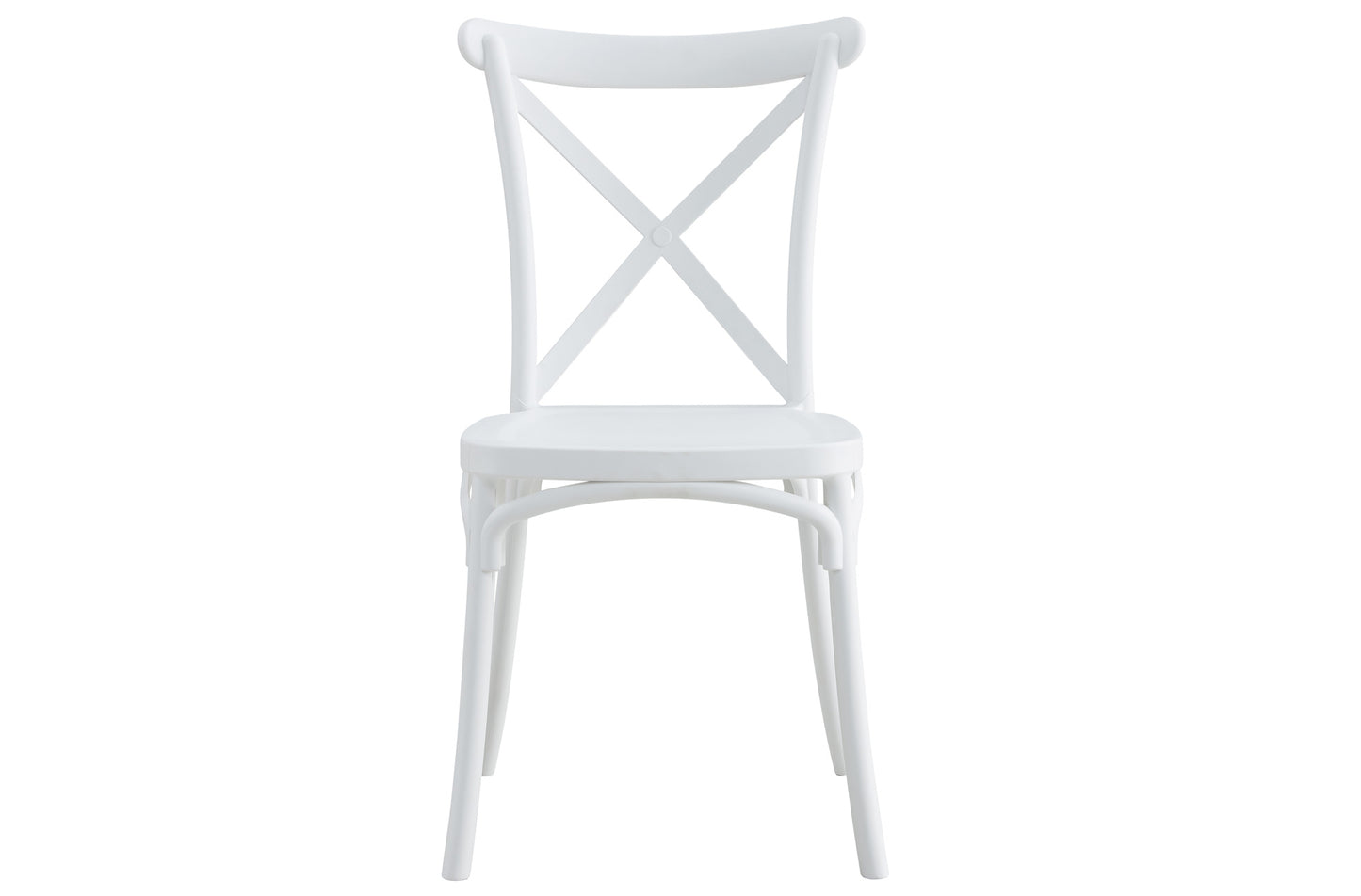 PACK x2 - SILLA POLIPROPILENO LEVIATÁN BLANCO