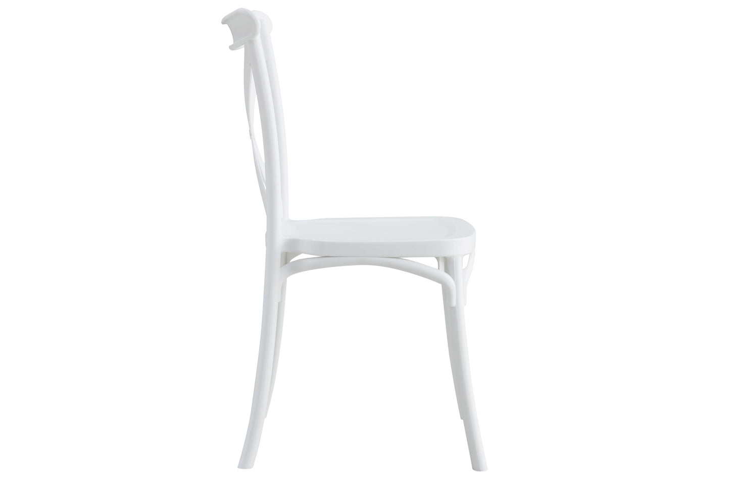 PACK x2 - SILLA POLIPROPILENO LEVIATÁN BLANCO