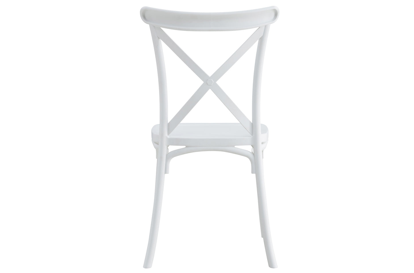 PACK x2 - SILLA POLIPROPILENO LEVIATÁN BLANCO