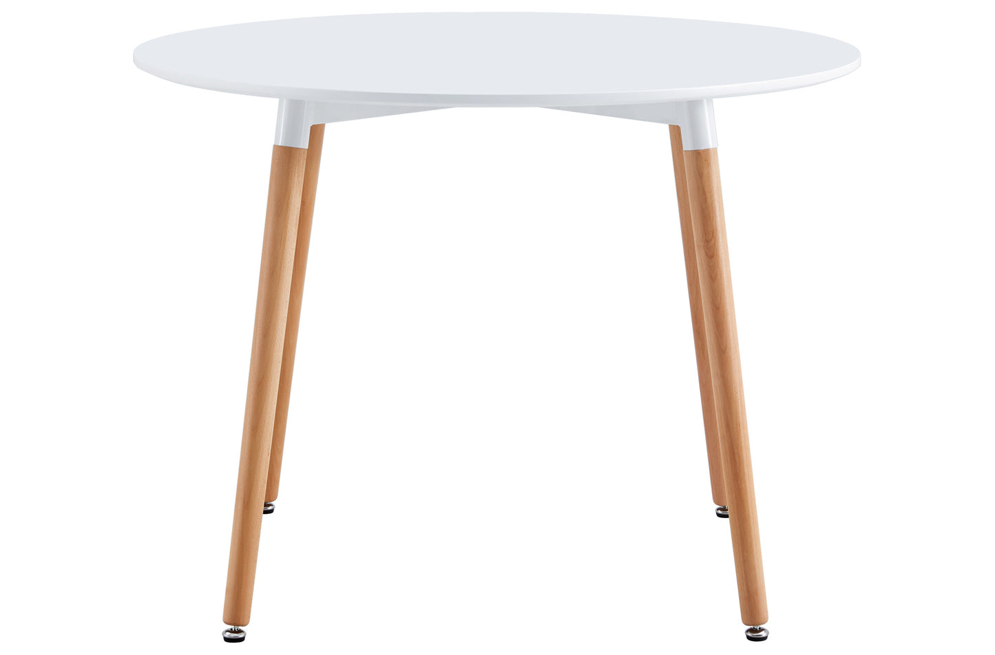 MESA REDONDA FIJA HANOI 100 CM BLANCO / HAYA