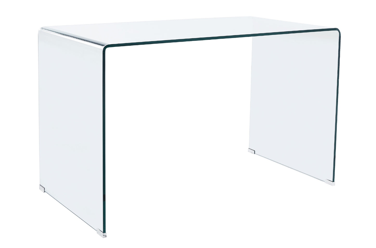 MESA DE ESTUDIO TESLA 120 x 70 CM CRISTAL TRANSPARENTE